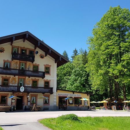 Bergsporthotel Fritz Am Sand Ruhpolding Buitenkant foto