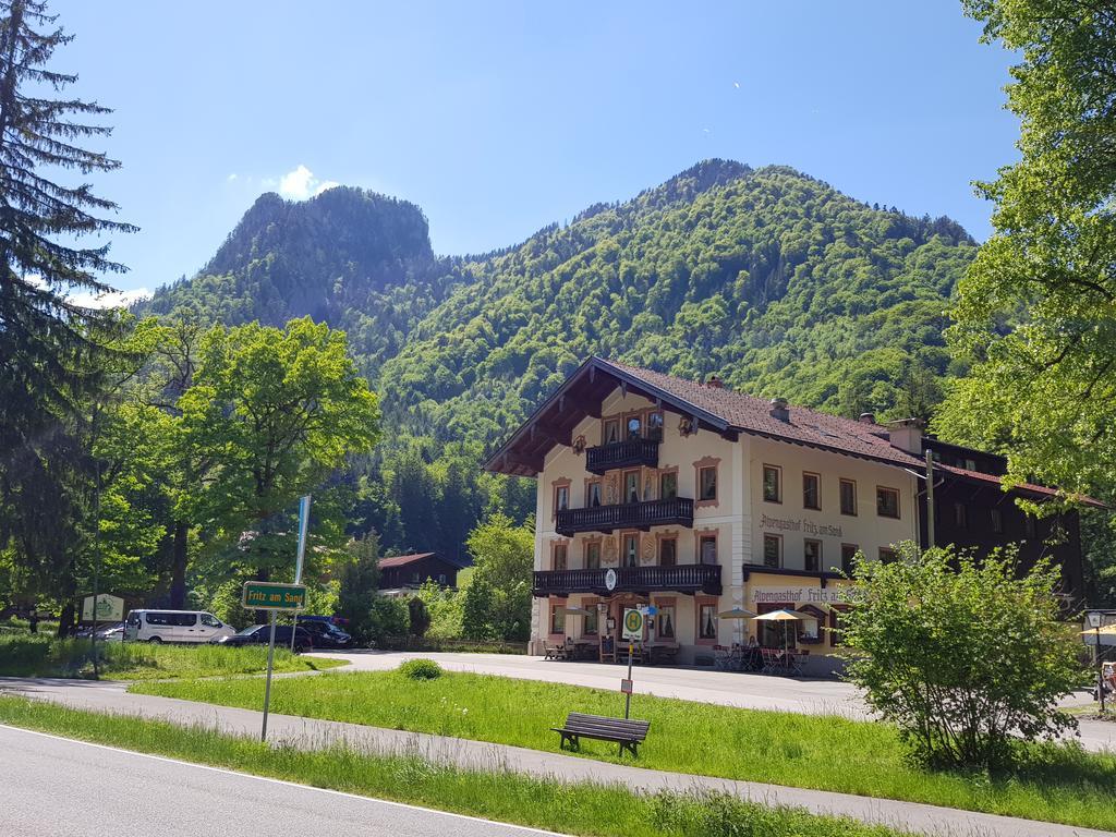 Bergsporthotel Fritz Am Sand Ruhpolding Buitenkant foto