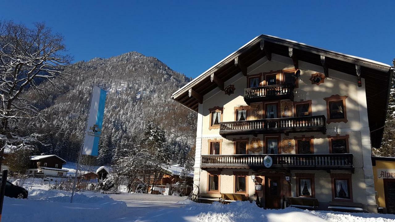 Bergsporthotel Fritz Am Sand Ruhpolding Buitenkant foto