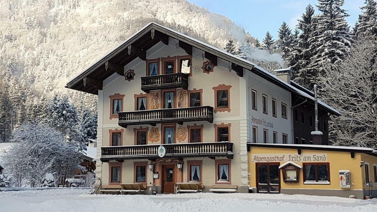Bergsporthotel Fritz Am Sand Ruhpolding Buitenkant foto